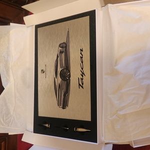 Porsche desk plaque